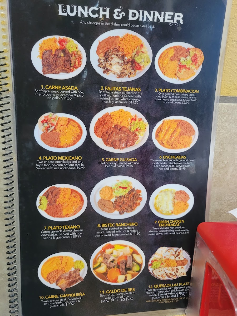La Tapatia Restaurant Menu - Image 5
